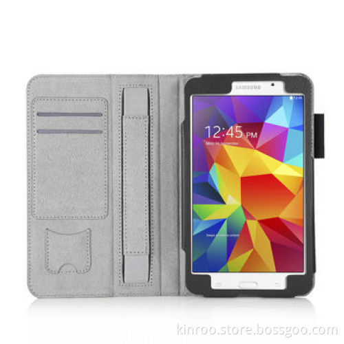 Hand Strap and Card Holder Case for Samsung Tab 4, 7.0'
